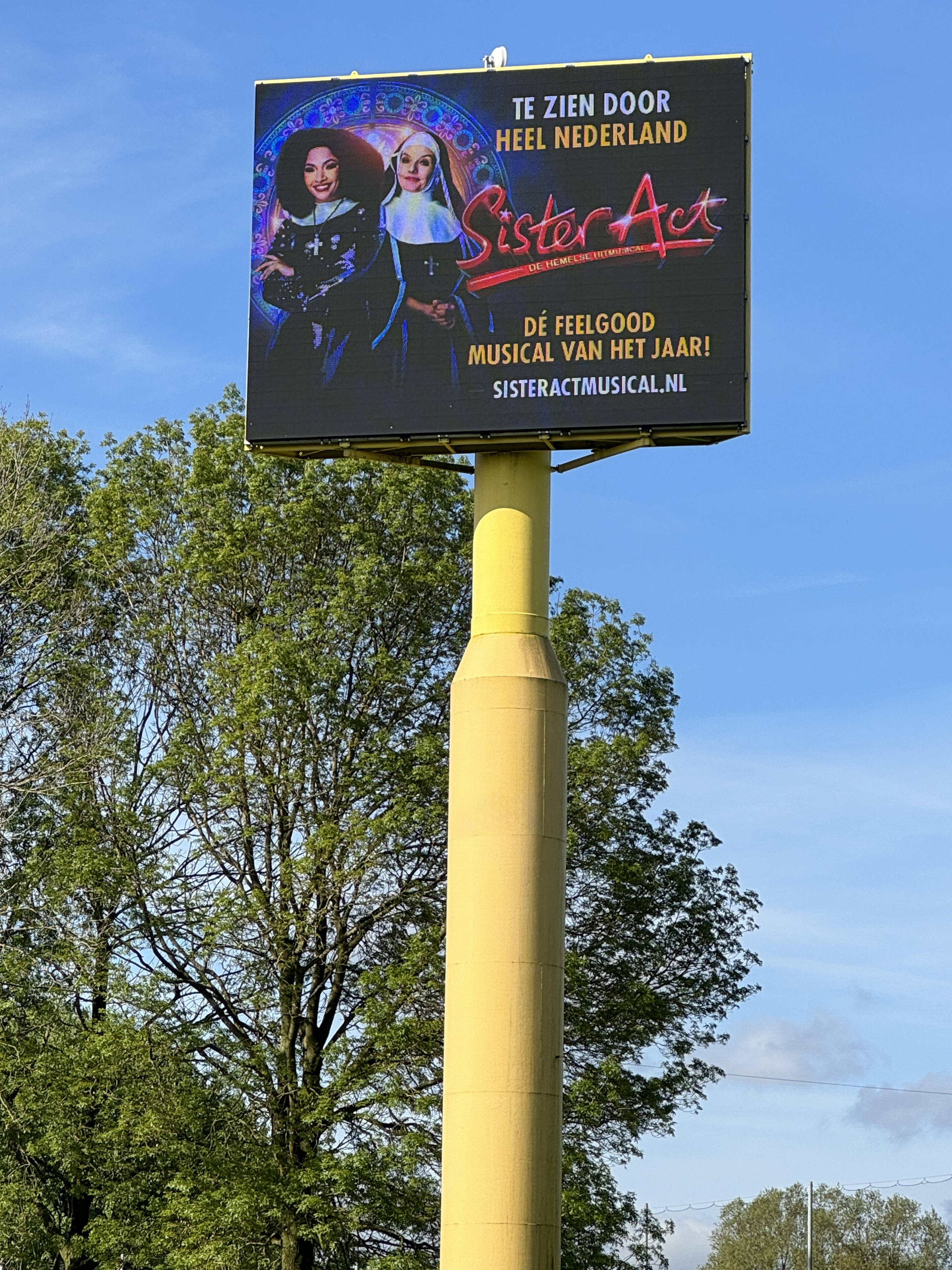 Buitenreclame in Amsterdam