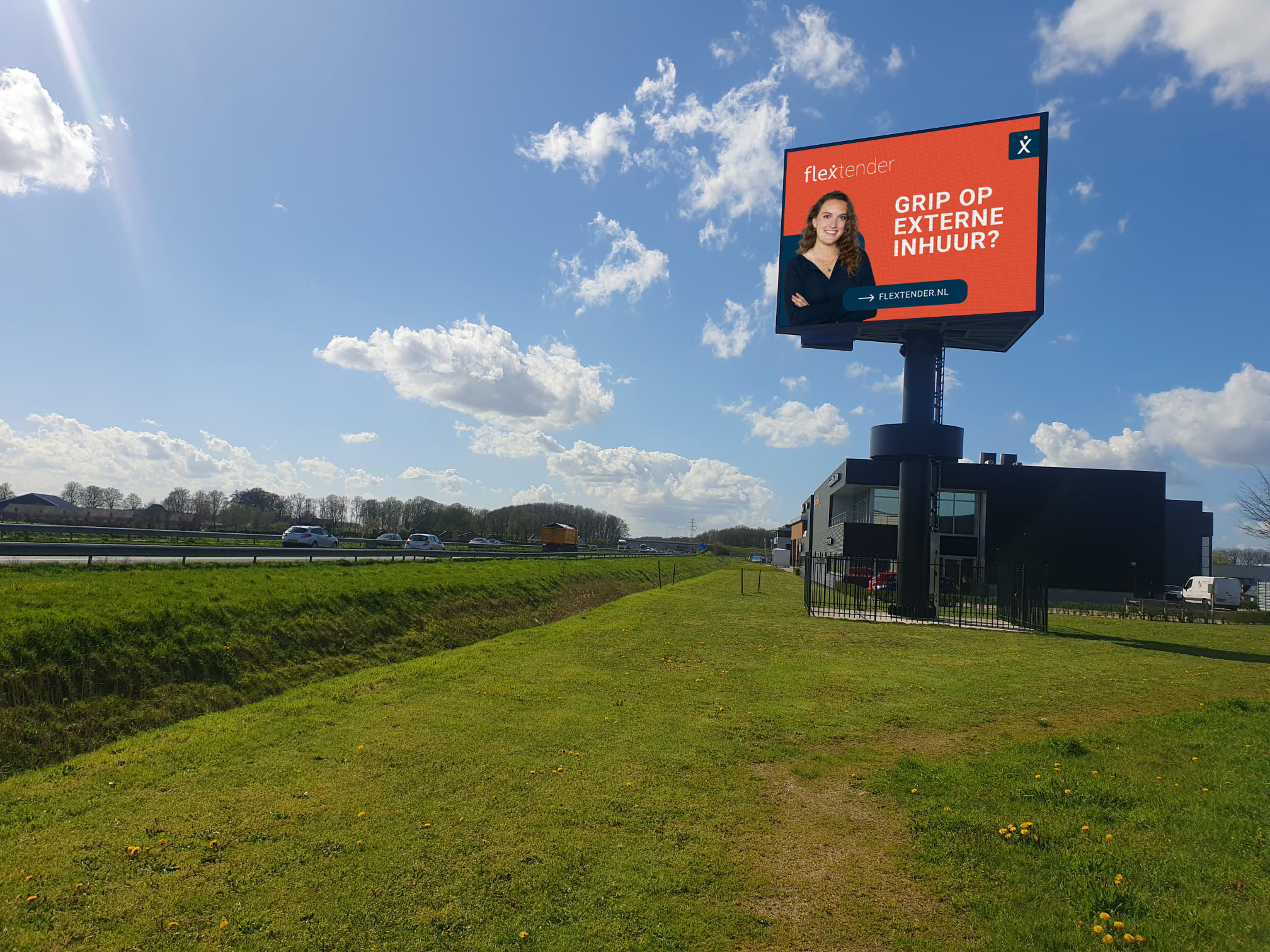 Buitenreclame in Amsterdam